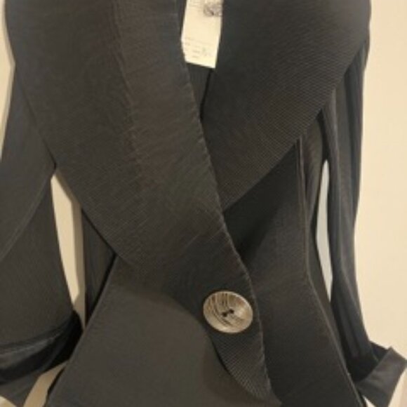 NWT Vintage IPSE New Wave Pleated Blazer Jacket - Picture 9 of 12